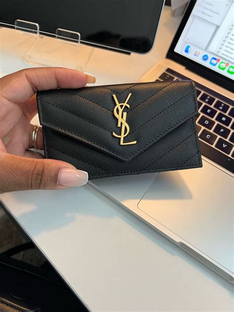 ysl little wallet|YSL wallet dupe.